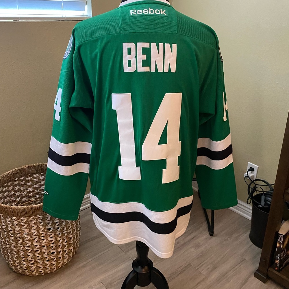 Authentic NHL Jamie Benn #14 Dallas Stars Jersey